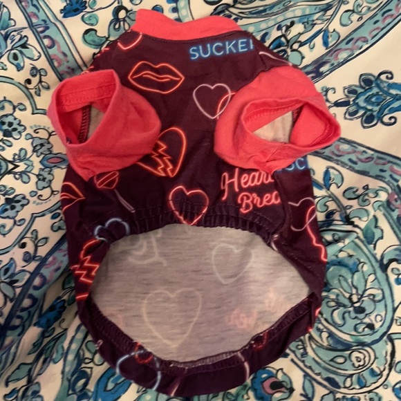 Valentines Day Dog Pajamas (NWOT) - Picture 2 of 3